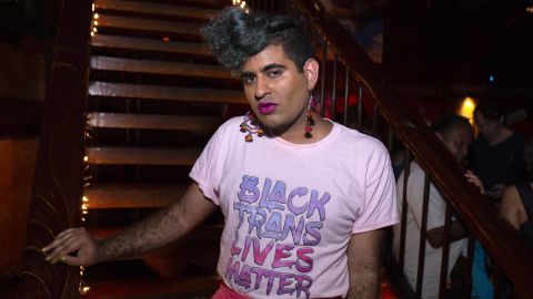  Alok Vaid-Menon attends transgender singer Mila Jam's release of her new single "Bruised" on October 4, 2018 in New York City. 