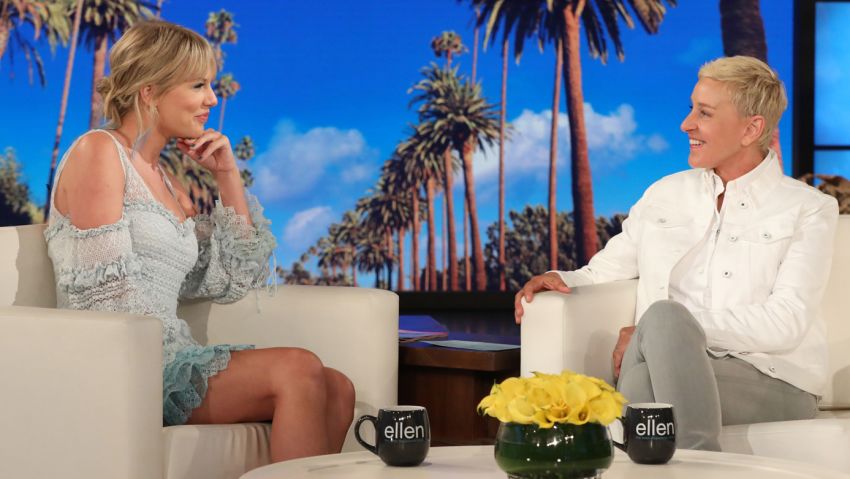 Taylor Swift appears on "The Ellen Degeneres Show" on May 15, 2019. 