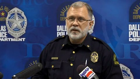 Dallas police Maj. Max Geron says Wednesday's raids are related to five new sex abuse allegations.