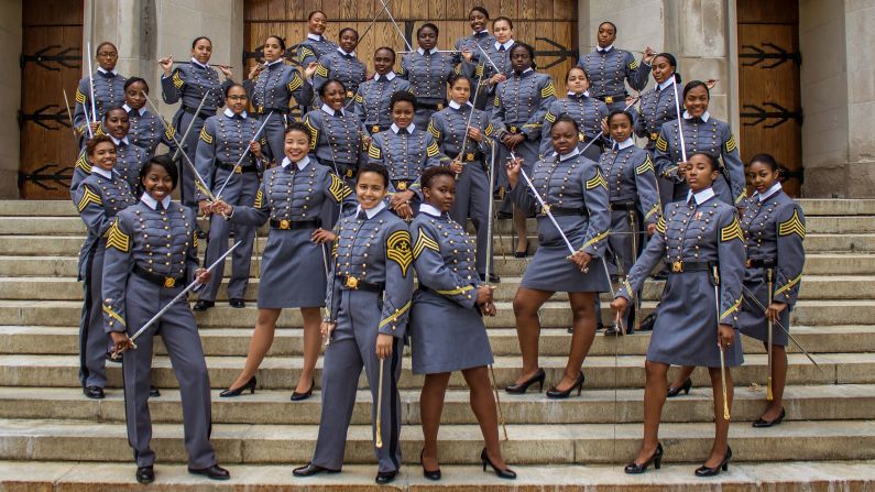 These cadets are among the 34 African-American women who are <a href="https://www.cnn.com/2019/05/15/us/west-point-largest-graduating-class-of-black-women-trnd/index.html" target="_blank">expected to graduate next week</a> from the United States Military Academy at West Point. It's the largest class of African-American women to graduate together, West Point spokesman Frank Demaro said.