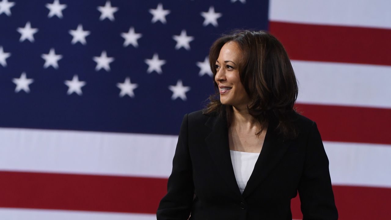 Democratic presidential candidate U.S. Sen. Kamala Harris (D-CA) arrives at the National Forum on Wages and Working People: Creating an Economy That Works for All at Enclave on April 27, 2019 in Las Vegas, Nevada. (Ethan Miller/Getty Images)
