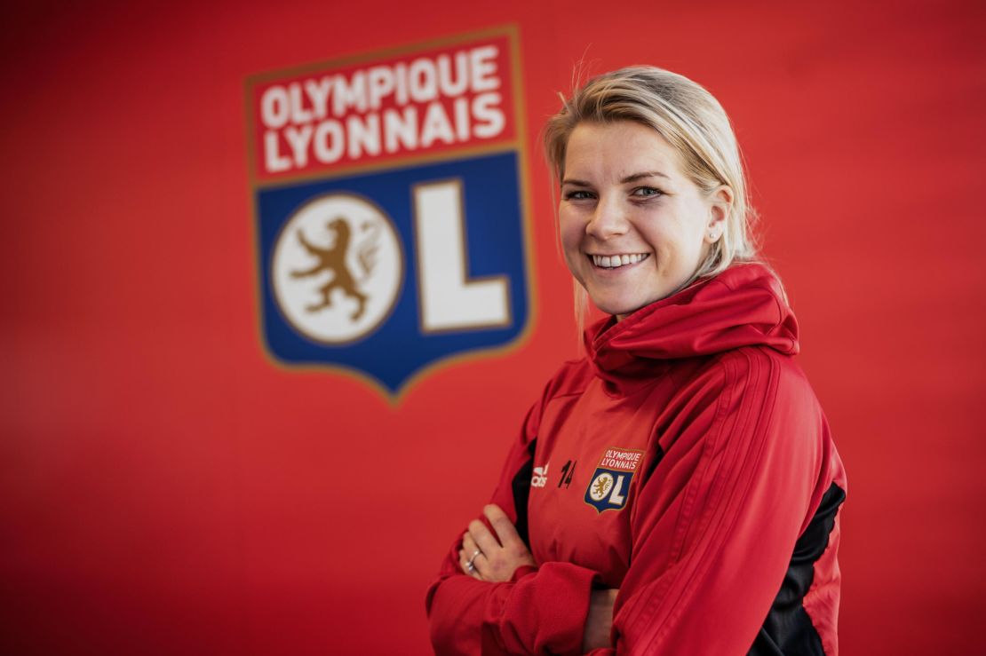 Hegerberg is the first woman to win the Ballon d'Or.