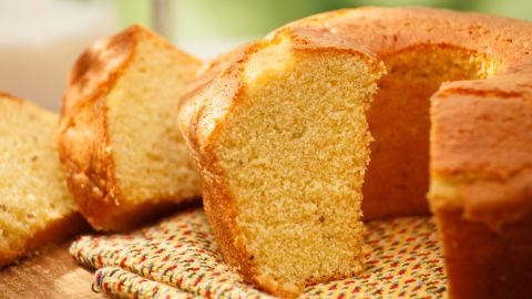 Brazil's bolo de fuba is a cornbread-style cake with a texture both moist and creamy. 