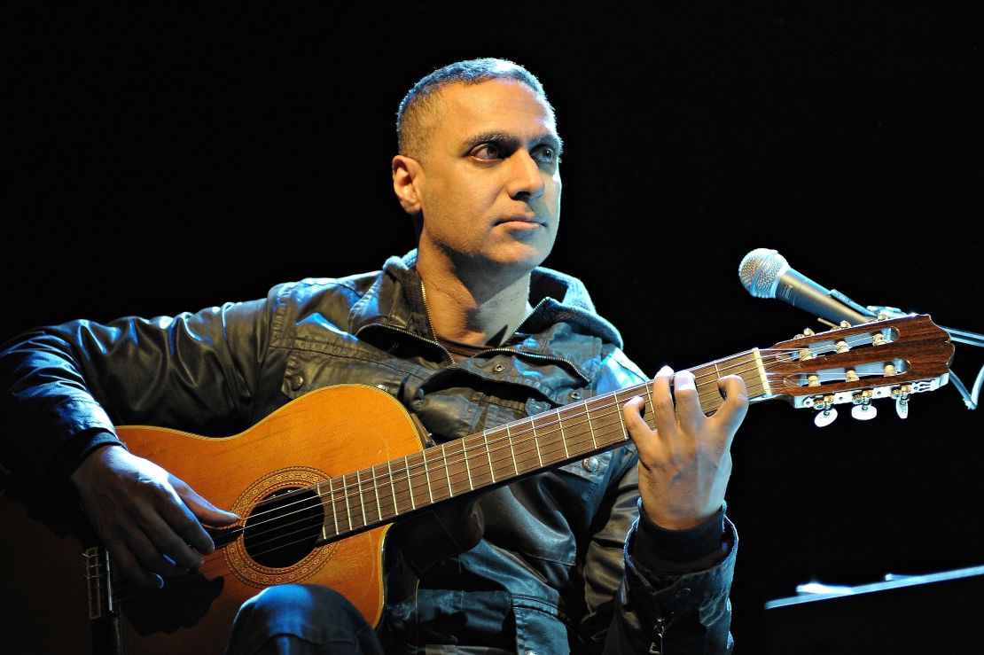 Nitin Sawhney performs live at the Shepherds Bush Empire in London on 26th February 2009. 