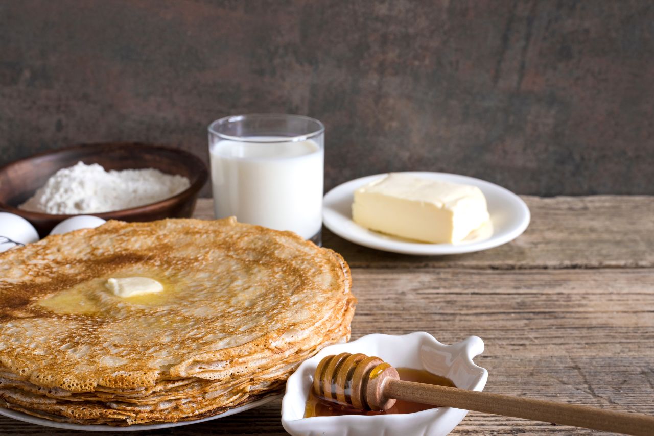 <strong>Ukraine: </strong>Syrniki are pancakes -- tender and fluffy on the inside and crispy golden brown on the outside. 