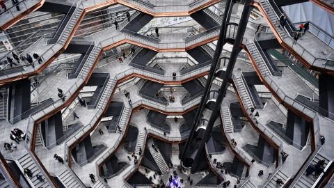 A view inside the Vessel at Hudson Yards on March 15, 2019, in New York City.