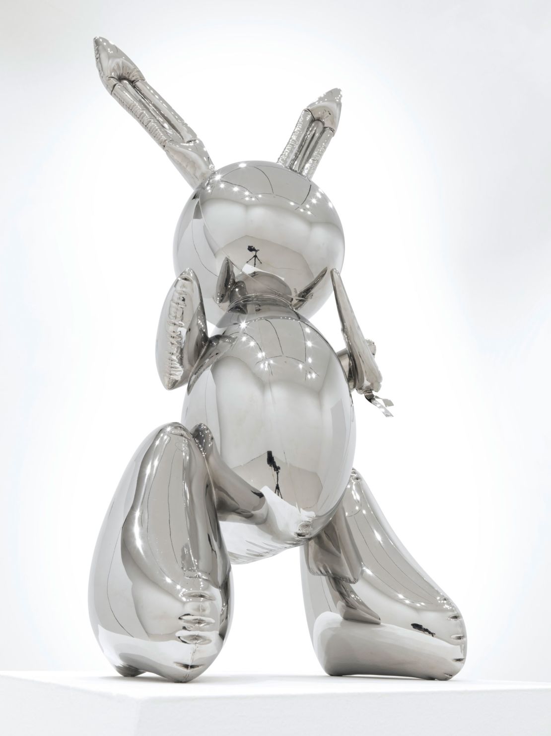Jeff Koon's 'Rabbit' fetches a record $91 million at a New York