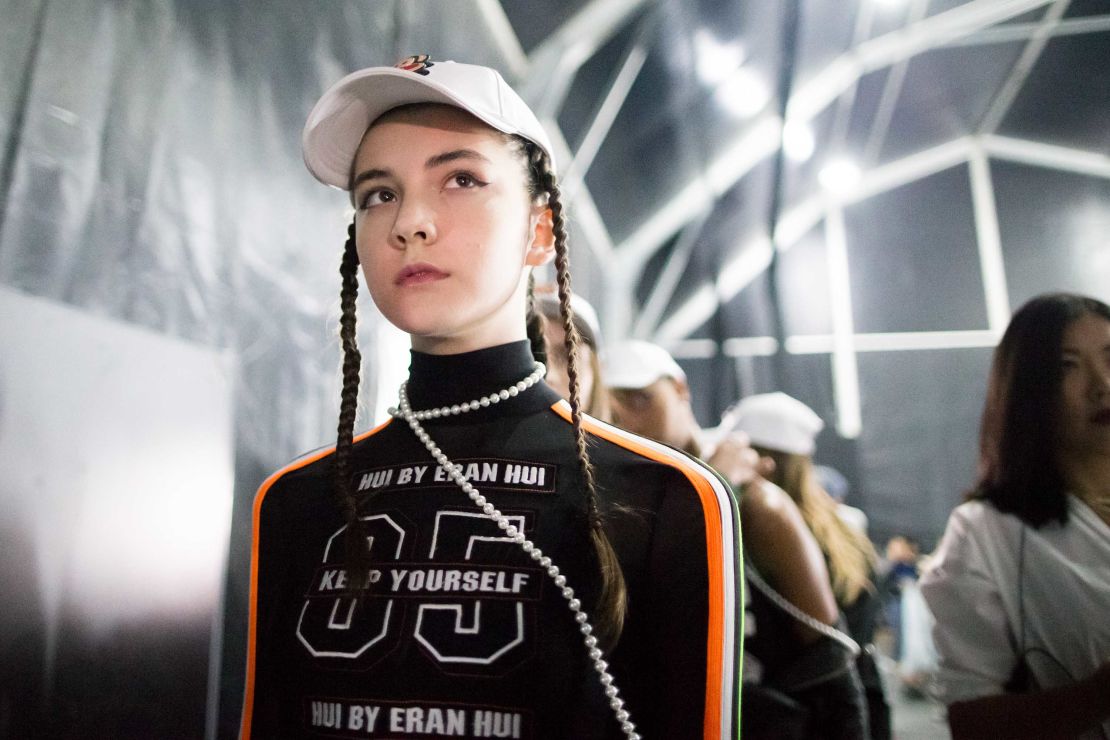 Russian model Vlada Dzyuba, 14, who died after taking part in Shanghai Fashion Week in 2017.