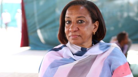 Nahed Jabrallah, founder of SEEMA, a Sudanese charity tackling child marriage and violence against women. 