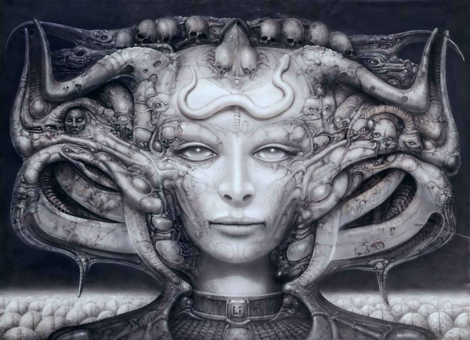 The nightmarish works of H.R. Giger, the artist behind 'Alien