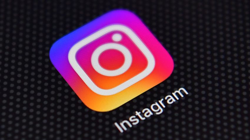 The Instagram app on an iPhone on August 3, 2016 in London, England.