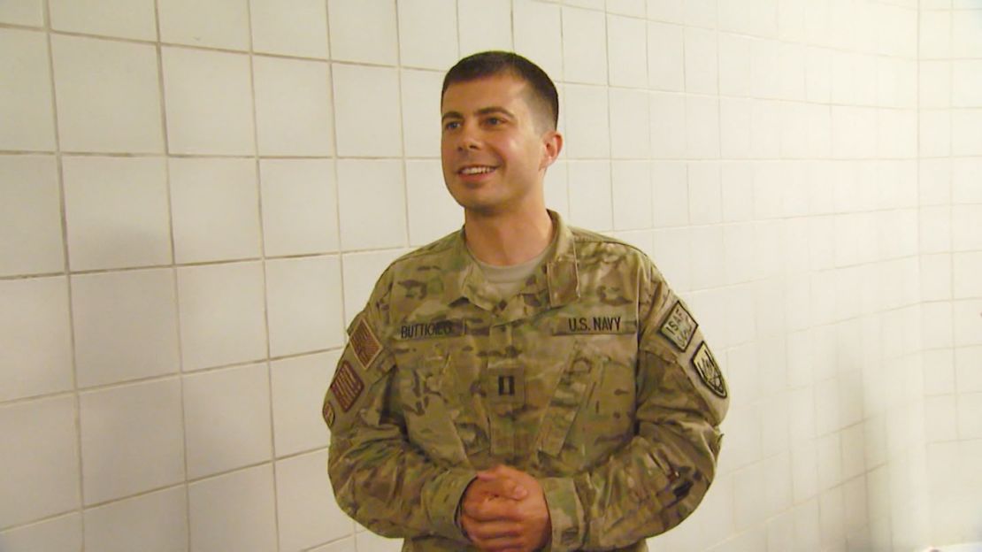 Pete Buttigieg military record