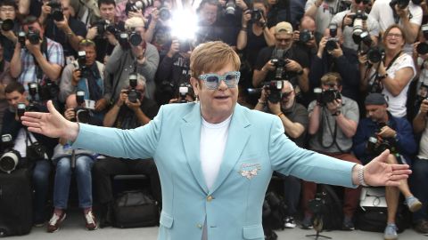Elton John at a 2017 event