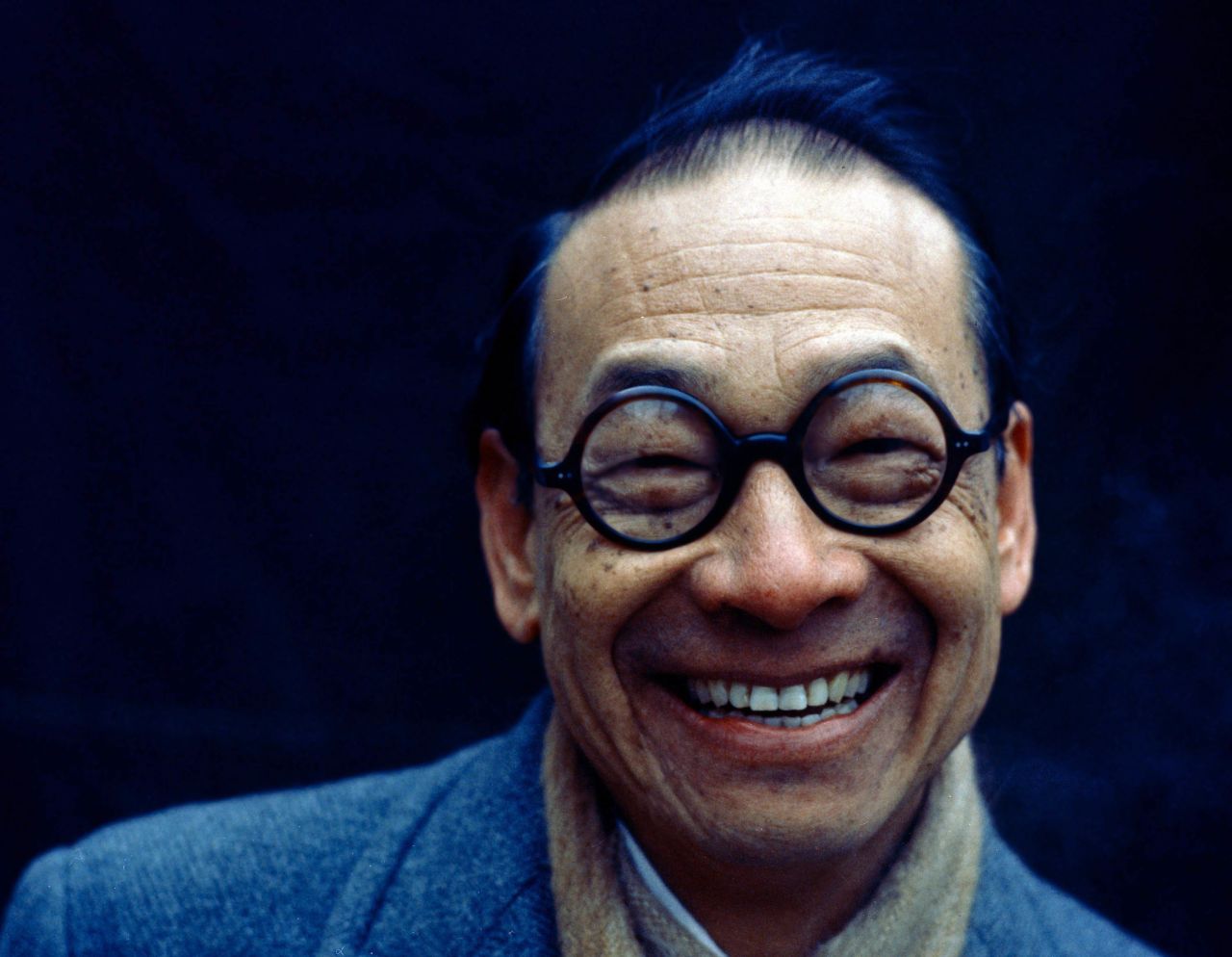 Architect I.M. Pei poses for a portrait in 1979. 