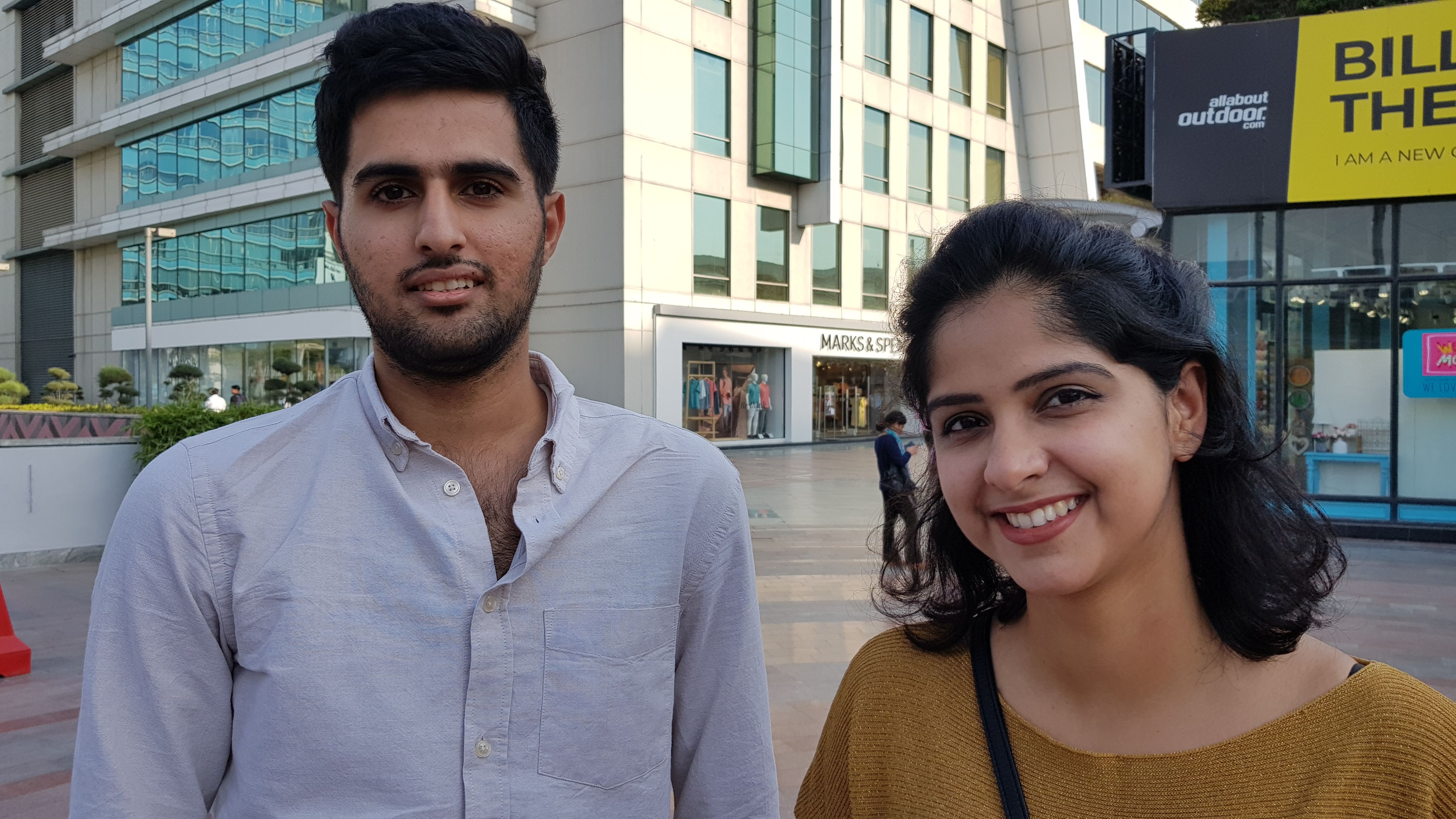 Jasdeep Singh and Shreya Chopra are happy with how Modi has done over the past five years. 