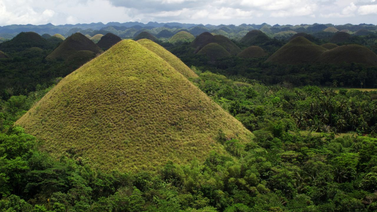 The Chocolate Hills -- a fascinating natural wonder.