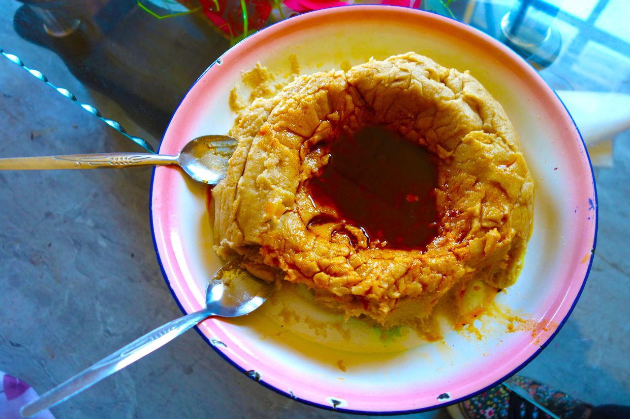<strong>Ethiopia: </strong>Genfo is a thick porridge eaten for breakfast in Ethiopia. It's made with barley, wheat and cornflour.