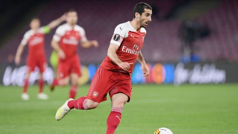 Henrikh Mkhitaryan has been left out of Arsenal's Europa League final squad.