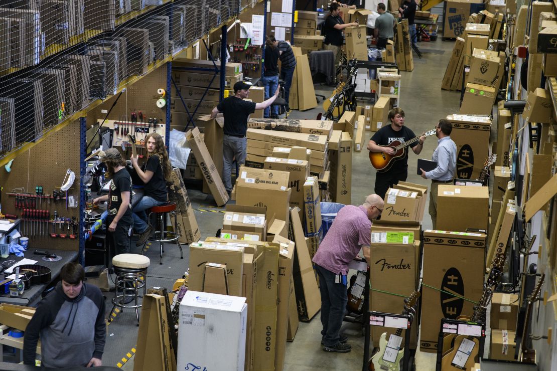 Sweetwater Sound ships about 41,000 orders each week.