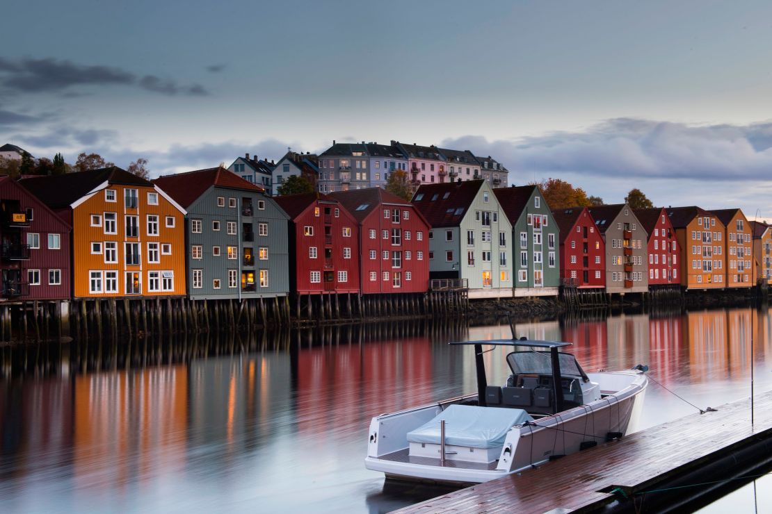 Trondheim is known for its local food scene and a storybook setting.