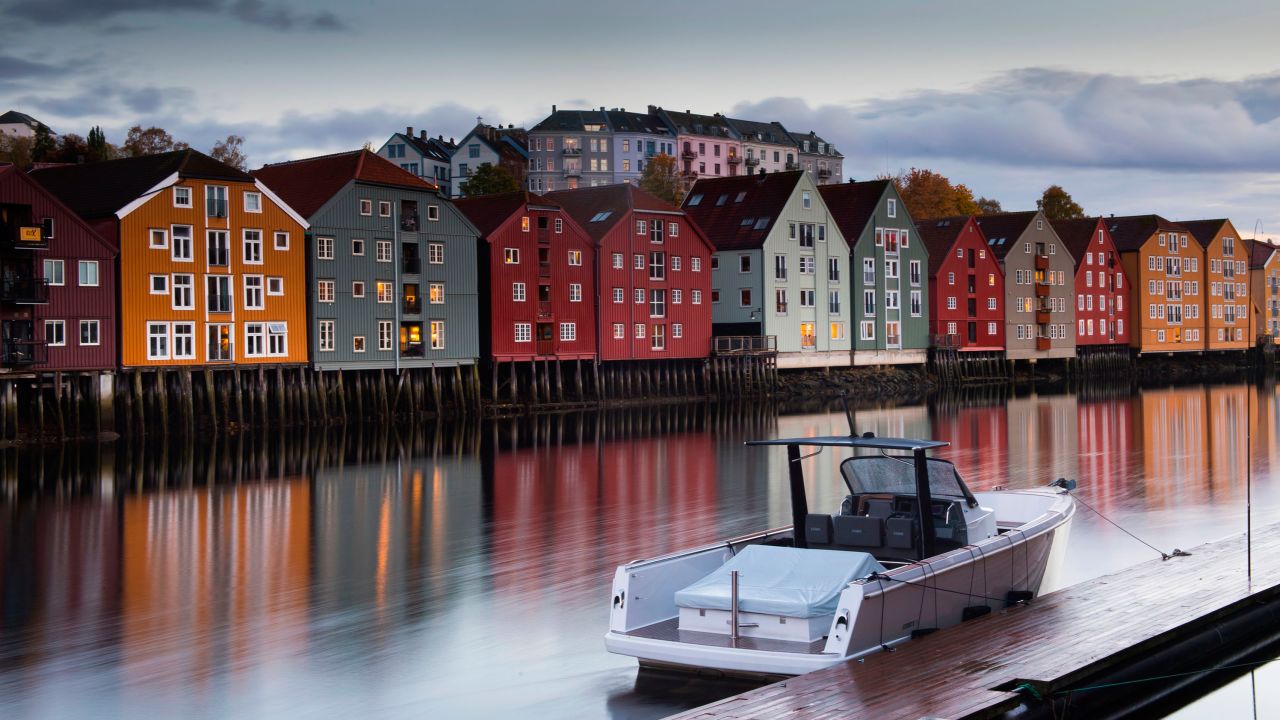 Trondheim is known for its local food scene and a storybook setting.