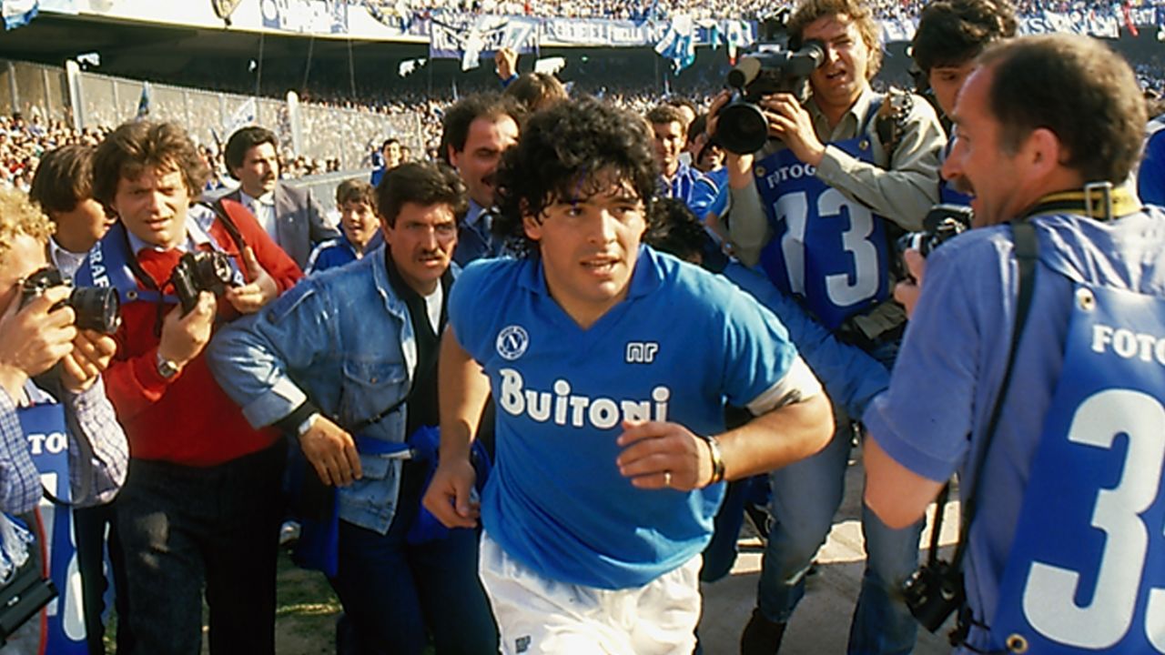 Maradon'a on-field genius would go on to be eclipsed by his exploits off it.