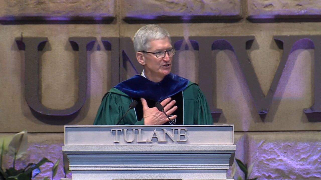 Tim Cook Tulane University