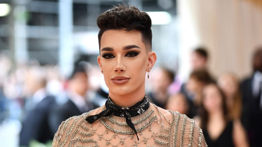 James Charles attends The Metropolitan Museum of Art's Costume Institute benefit gala celebrating the opening of the "Camp: Notes on Fashion" exhibition on Monday, May 6, 2019, in New York.