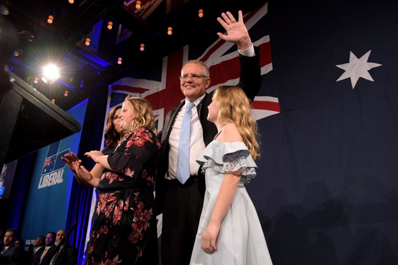 Scott Morrison, Australian PM, Claims Historic Win After Labor Loses ...