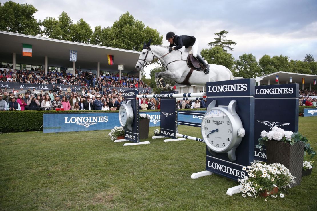 Maikel van der Vleuten and Dana Blue fisnihed second in the LGCT in Madrid.