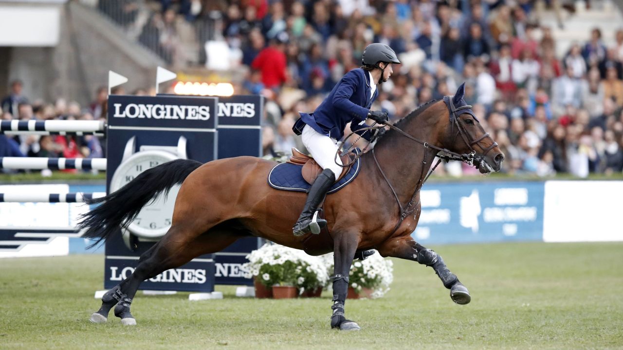 Martin Fuchs and Chaplin stormed home to grab victory in Madrid. 