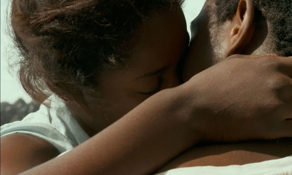 Ada (Mama Sane) and Soulieman (Traore) in Mati Diop's "Atlantics."