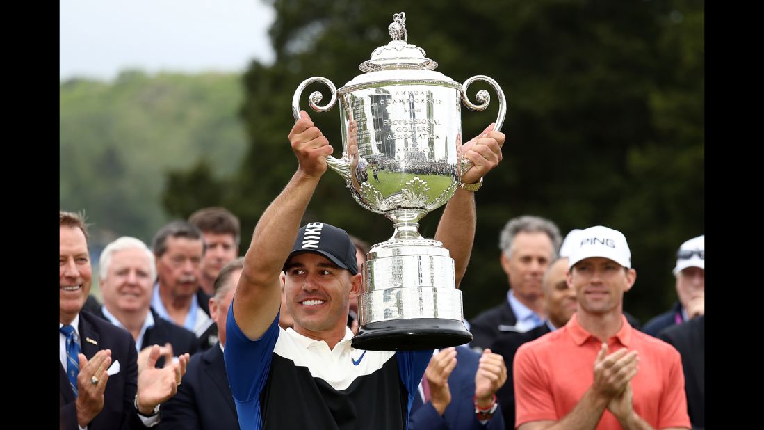 Brooks Koepka successfully defended his PGA Championship title after a thrilling finish at Bethpage Black.