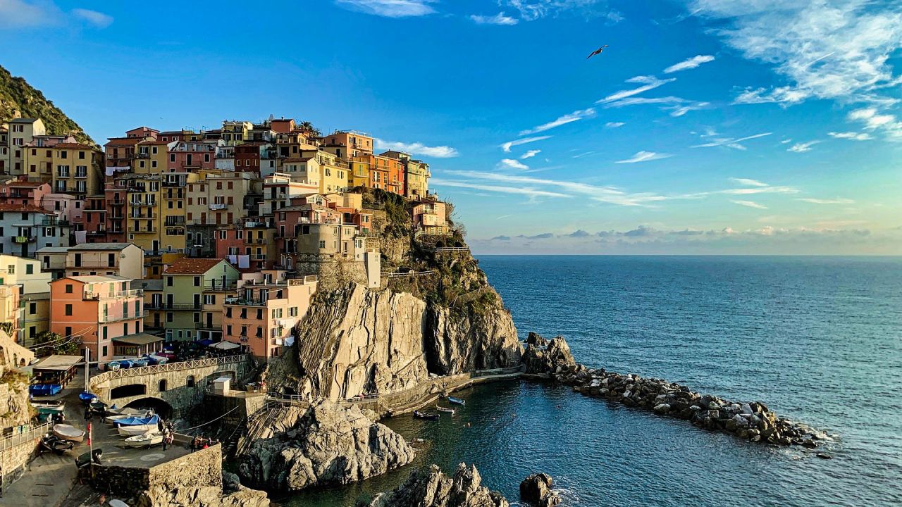 Manarola -- one of five of the Cinque Terre towns.