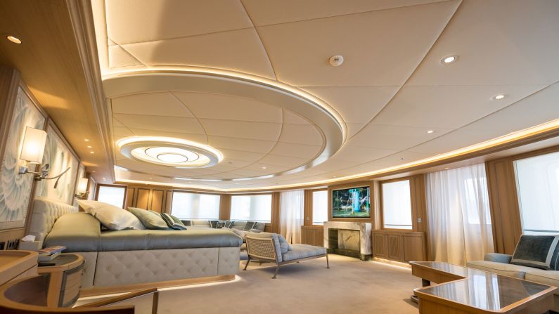 <strong>Converted Yachts</strong>: Dream -- formerly a cruise ship -- won an award for its conversion by Olympic Yacht Services.