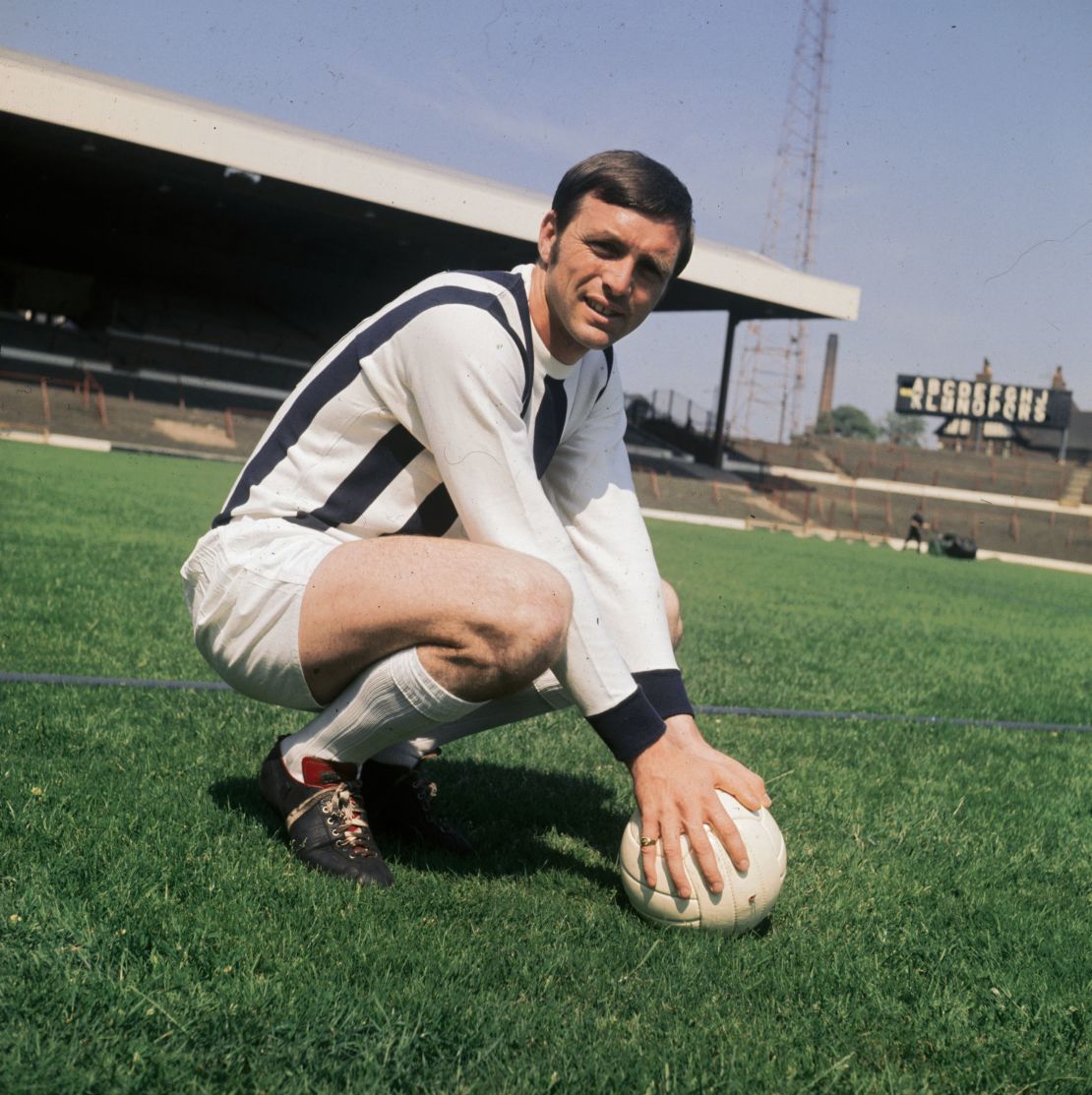 Former footballer Jeff Astle, who died aged 59, had been suffering from CTE.