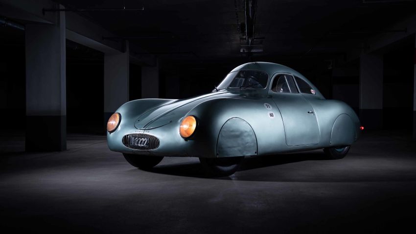 From press release:  RM Sotheby's is honored to announce it has secured the oldest car to wear the Porsche badge for its record-setting Monterey sale—the only surviving 1939 Porsche Type 64 Berlin-Rome, No. 3.