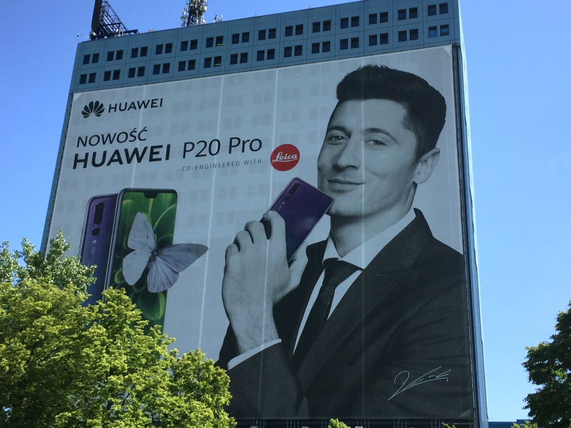 Sales outside of China accounted for nearly 50% of Huawei's smartphone business last quarter. 