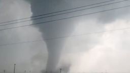 Dustin Warren captured a video of this funnel cloud on Monday, May 20, near Odessa, Texas.