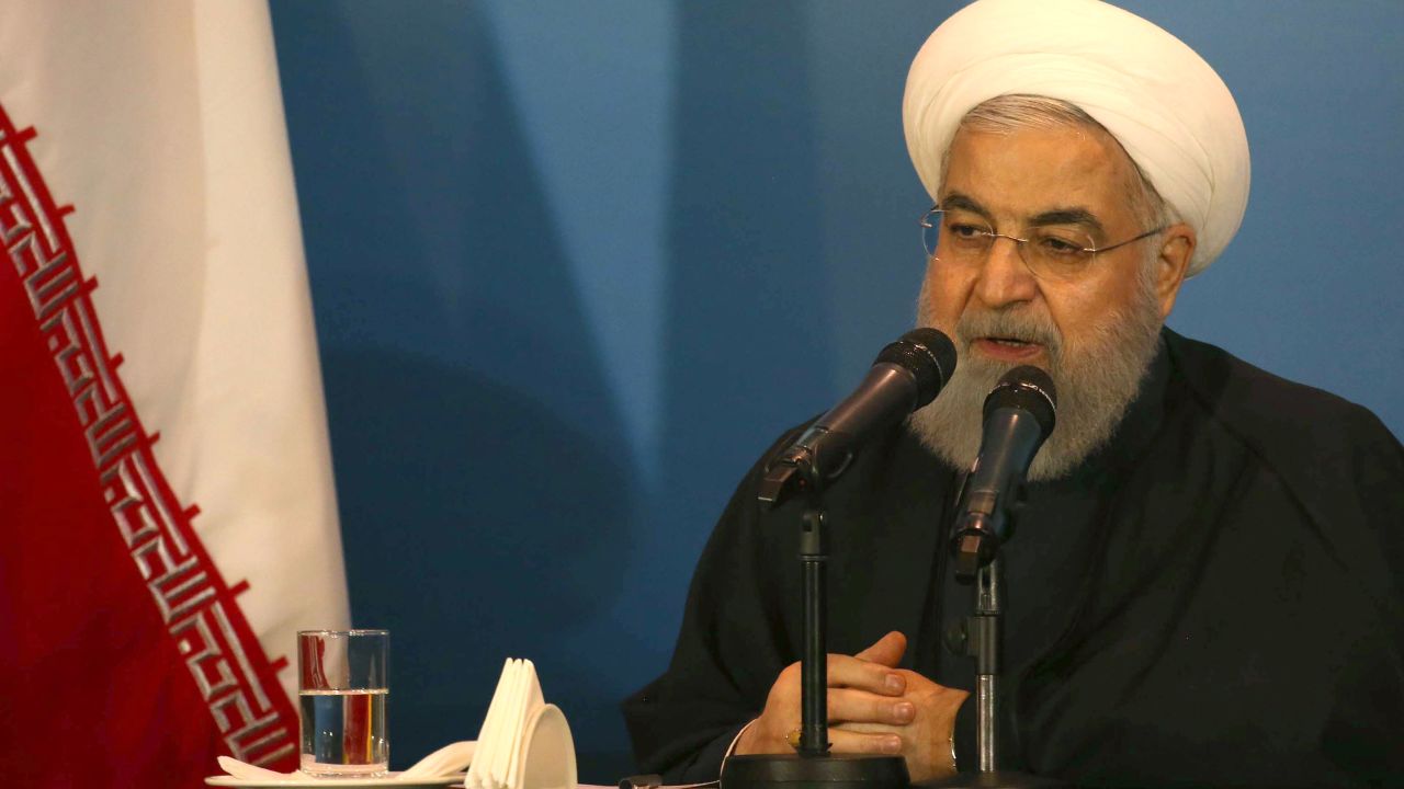 Iranian President Hassan Rouhani photographed on March 12.