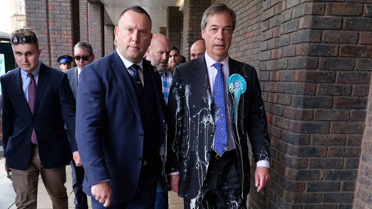 Farage milkshake