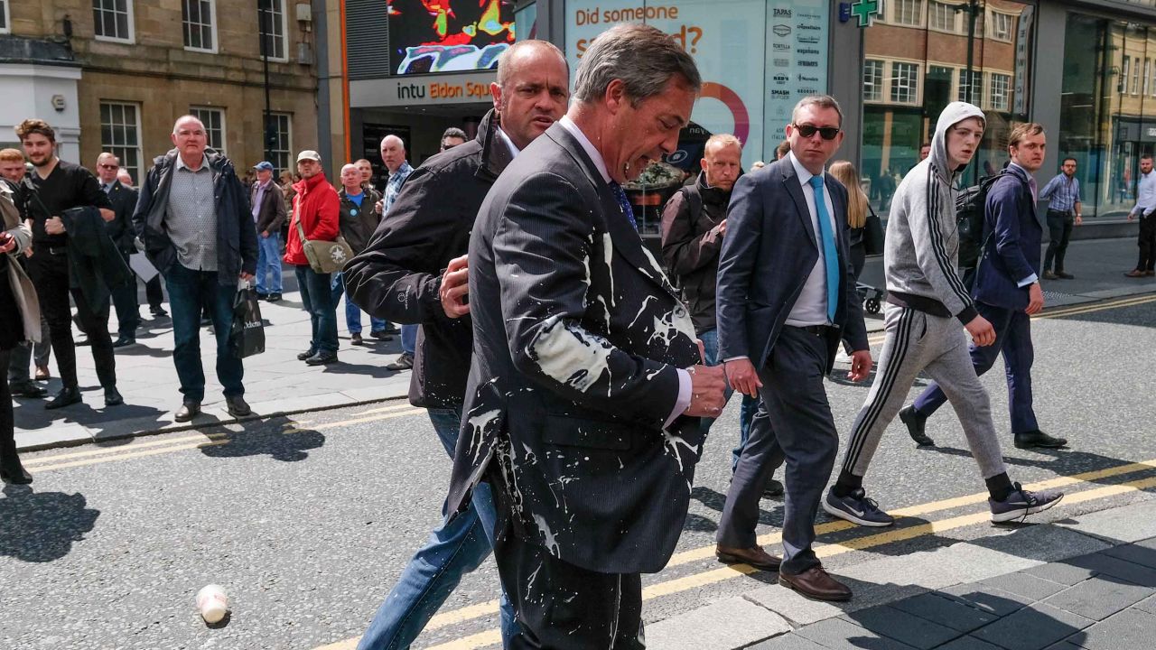 Brexit Party leader Nigel Farage.