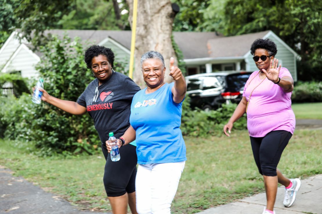 Walkers in Charlotte, North Carolina want to be role models.