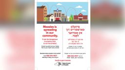 new york measles yiddish
