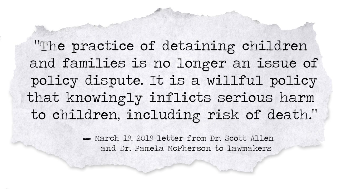 family detention doctors quote 2