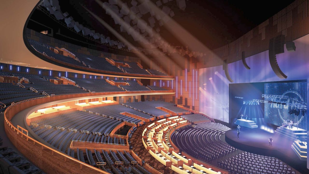 <strong>Hard Rock Live: </strong>The build of the multipurpose venue comes at a cost of $125 million.