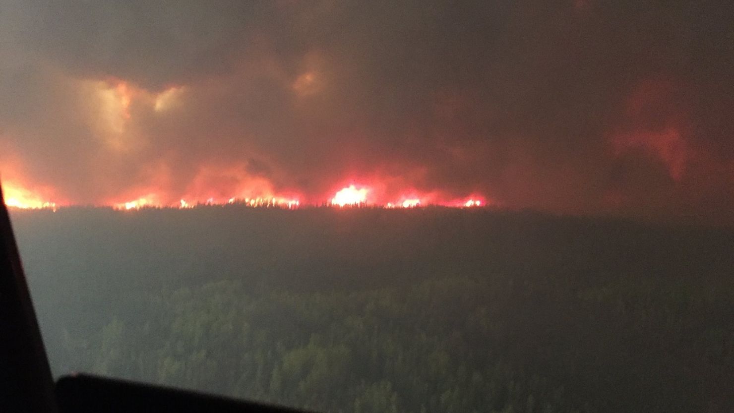 The Chuckegg Creek Wildfire in northern Alberta has burned nearly 200,000 acres, according to the Alberta government.