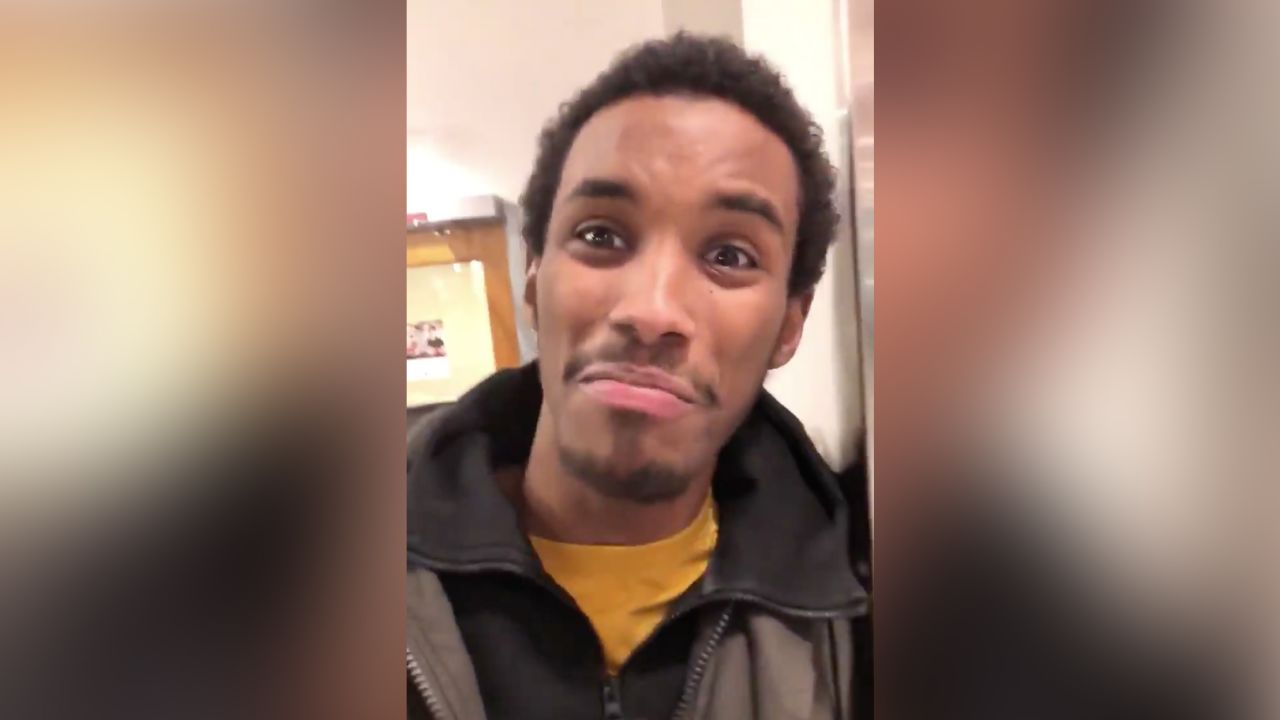 Another screenshot from the Chipotle video. Internet sleuths raised questions about the young men's intentions.