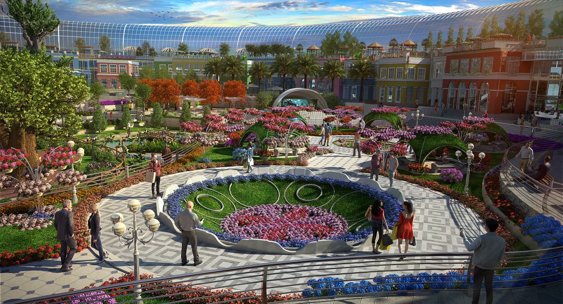 Cityland Mall plans to bring the natural world into Dubai's retail scene. At the heart of the complex will be a 200,000 square-foot botanical garden, dubbed "Central Park".