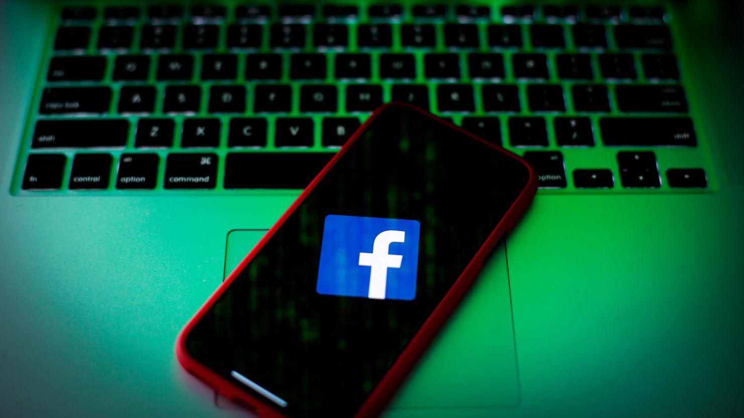 The Facebook logo is seen on a mobile device in this photo illustration on January 20, 2019. (Photo by Jaap Arriens/NurPhoto via Getty Images)